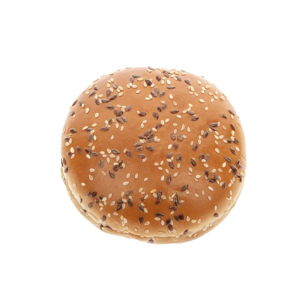 SESAME & LINSEEDS GLAZED BUN_65700 