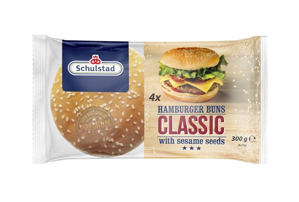 Clasic 4point5 inchs sesame-buns